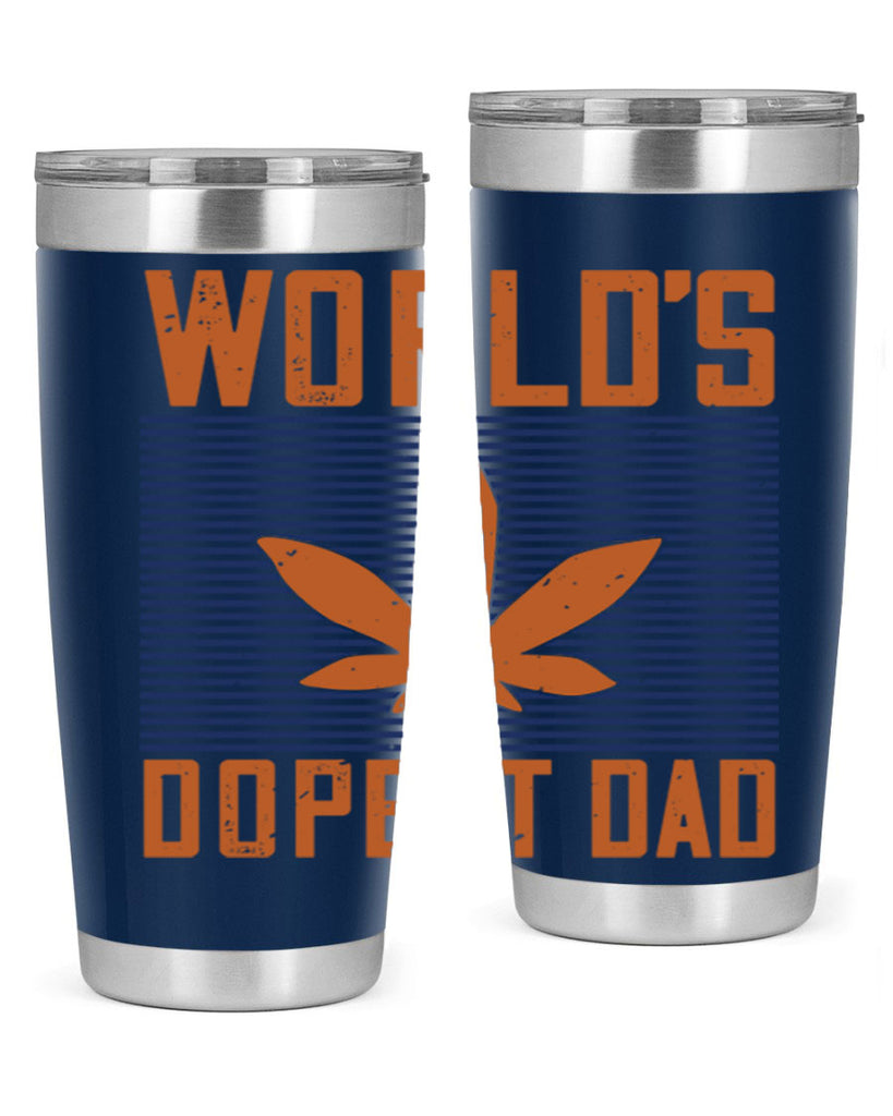 worlds dopest dad 148#- fathers day- Tumbler