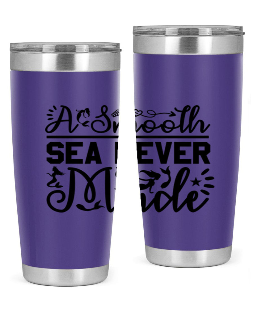 A Smooth Sea Never Made 11#- mermaid- Tumbler