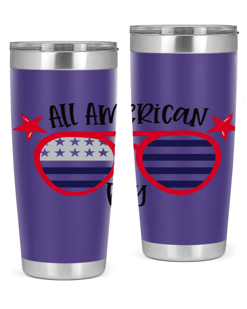 All American Boy Style 141#- Fourt Of July- Tumbler