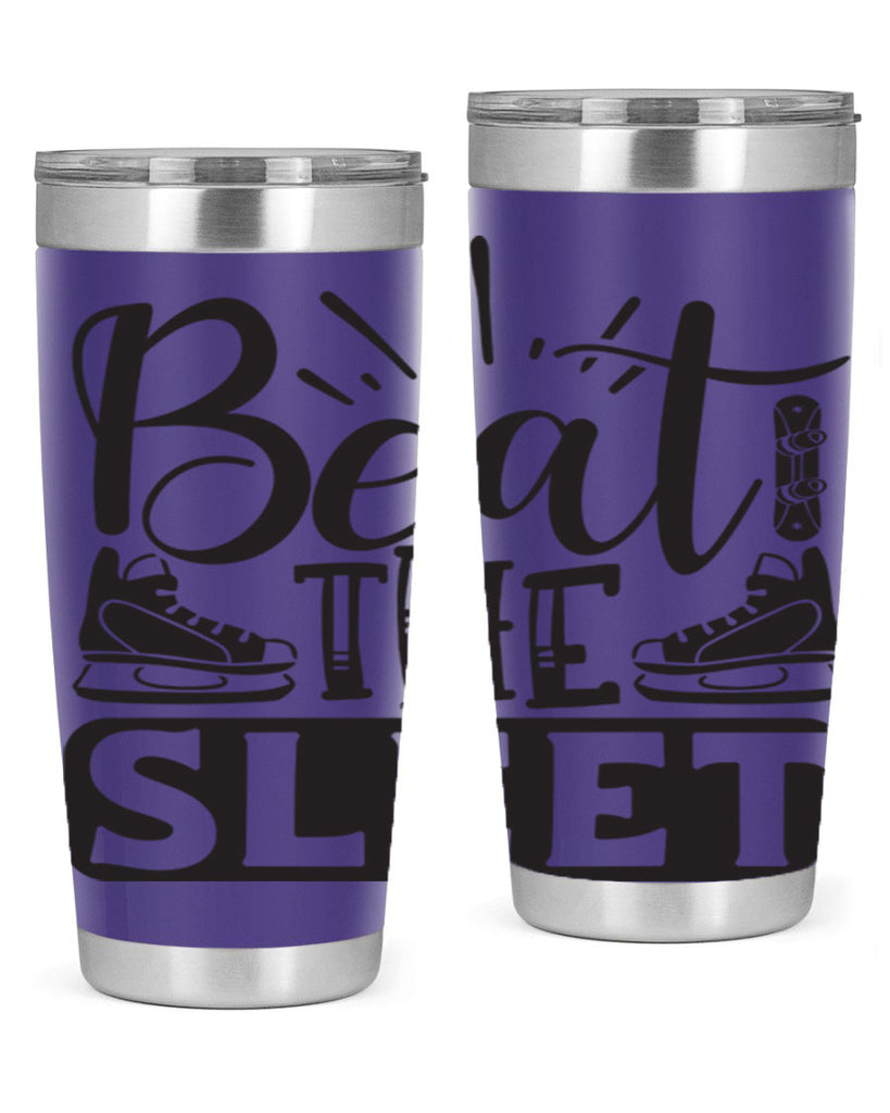 Beat the sleet 24#- winter- Tumbler