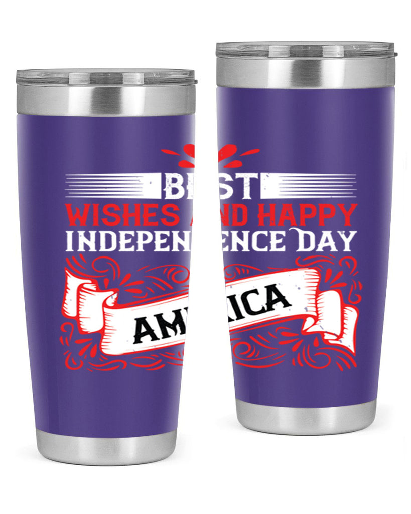 Best wishes and happy Independence Day america Style 86#- Fourt Of July- Tumbler