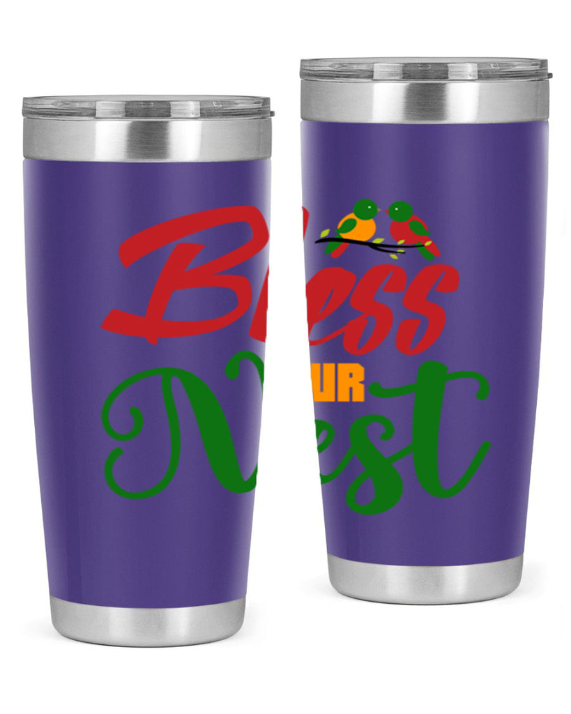 Bless Our Nest 67#- spring- Tumbler