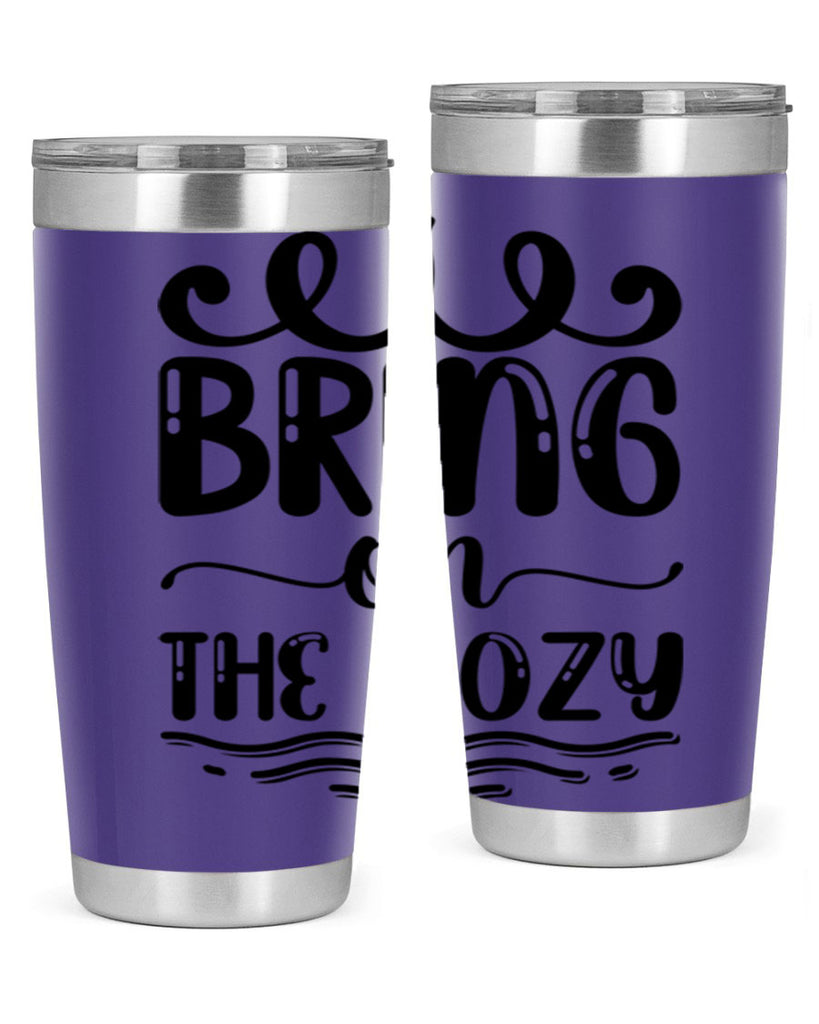 Bring on the Cozy 26#- winter- Tumbler