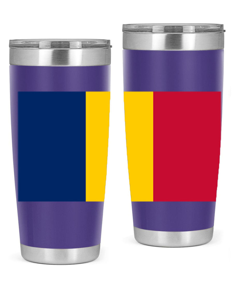Chad 164#- world flags- Tumbler