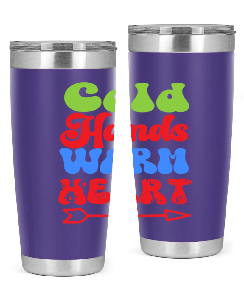 Cold hands warm heart 52#- winter- Tumbler