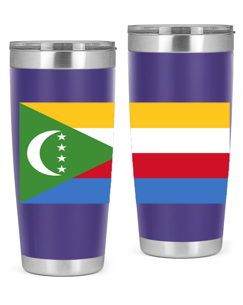 Comoros 160#- world flags- Tumbler