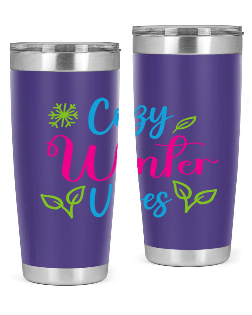 Cozy Winter Vibes 73#- winter- Tumbler