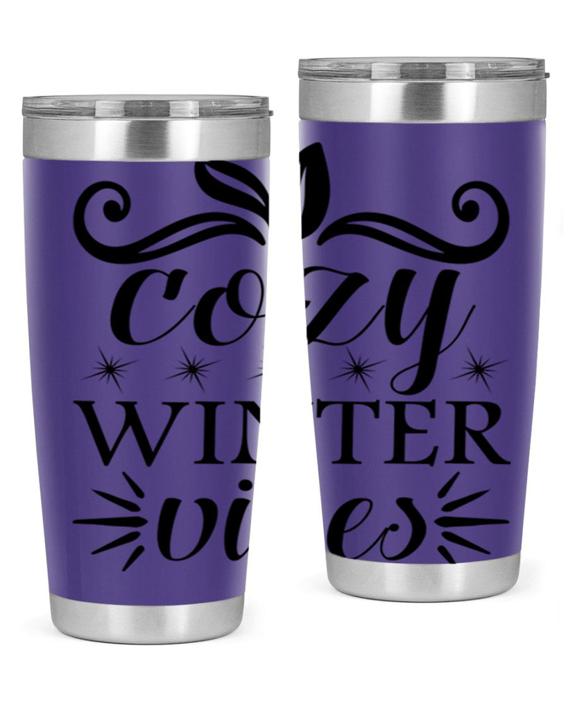 Cozy Winter Vibes 78#- winter- Tumbler