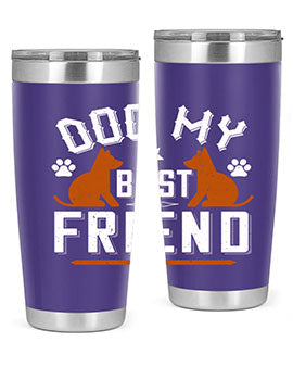 Dog My Best Friend Style 219#- dog- Tumbler