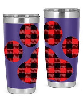 Dog Paw Style 94#- dog- Tumbler
