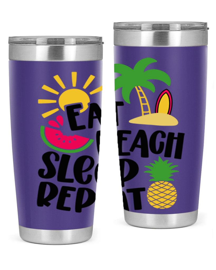 Eat Beach Sleep Repeat Style 47#- summer- Tumbler
