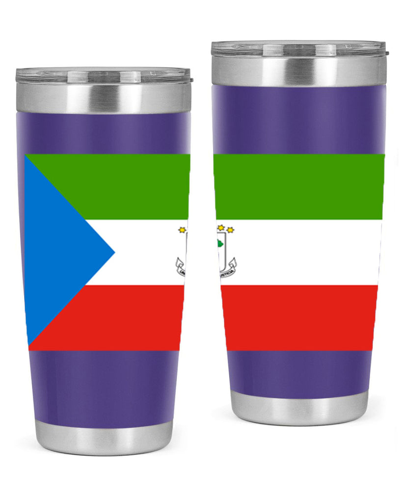 Equatorial Guinea 144#- world flags- Tumbler