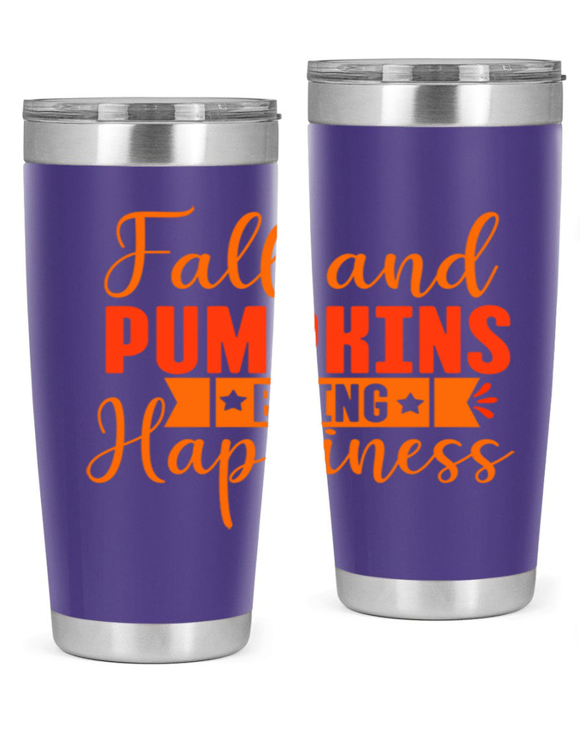 Fall And Pumpkins Bring Happiness Design 84#- fall- Tumbler