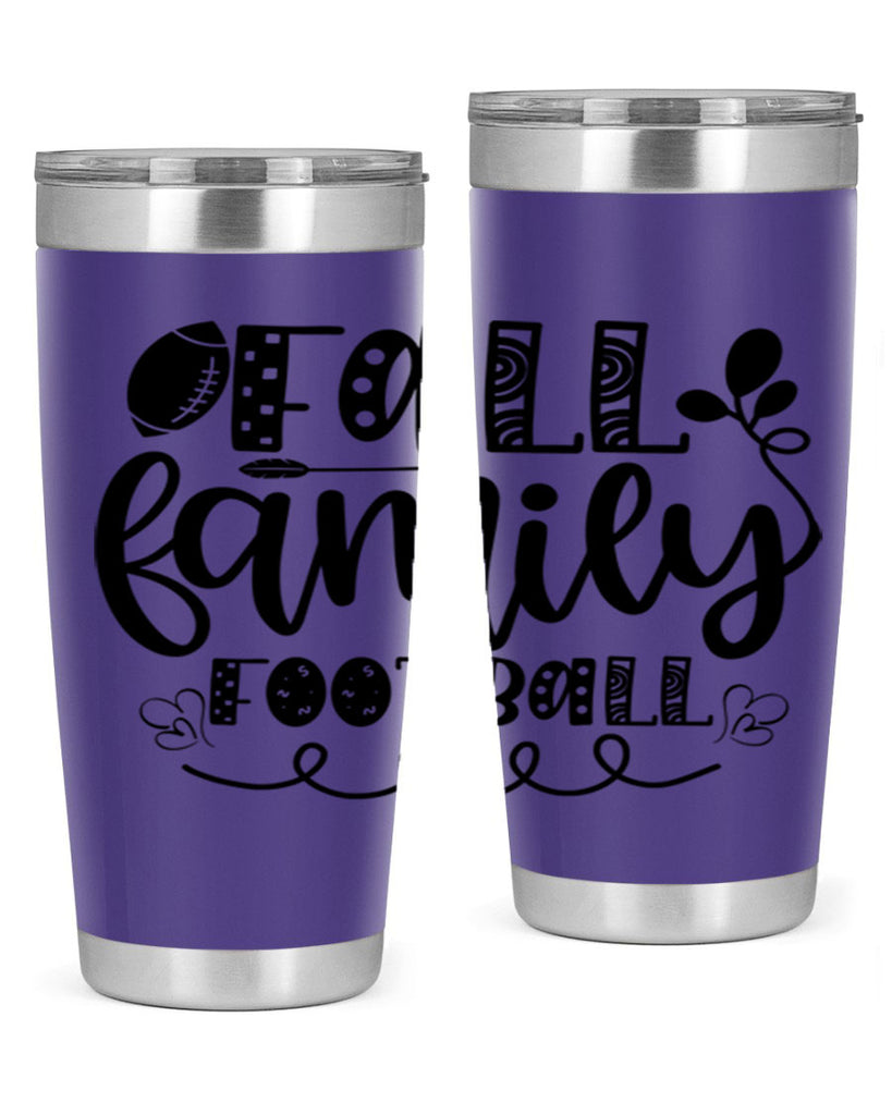 Fall Family Football 99#- fall- Tumbler