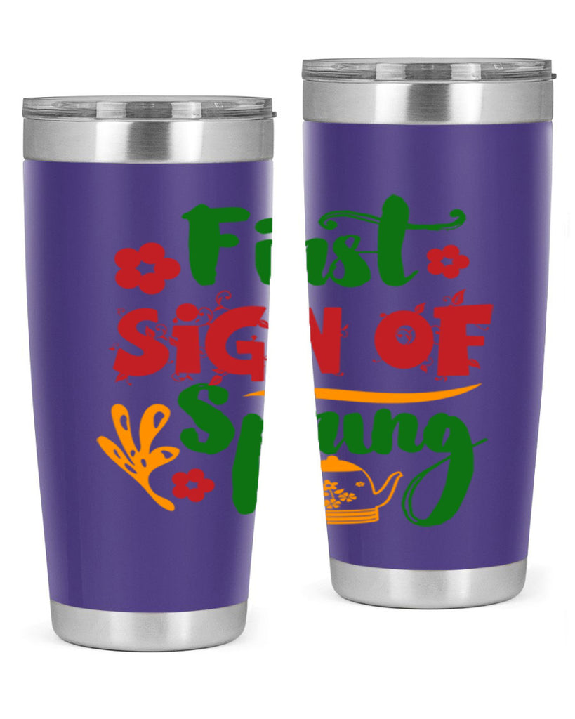 First Sign of Spring 139#- spring- Tumbler