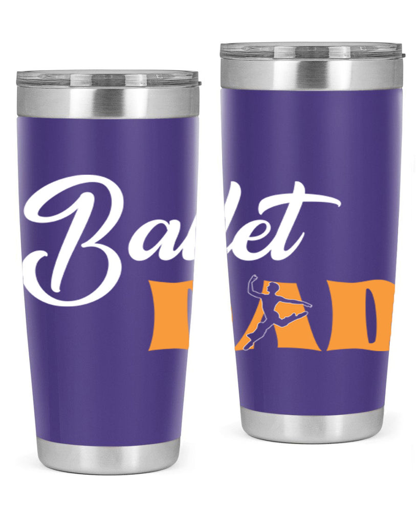 Fitted Dance Dad Ballet SVG Ballet 39#- ballet- Tumbler