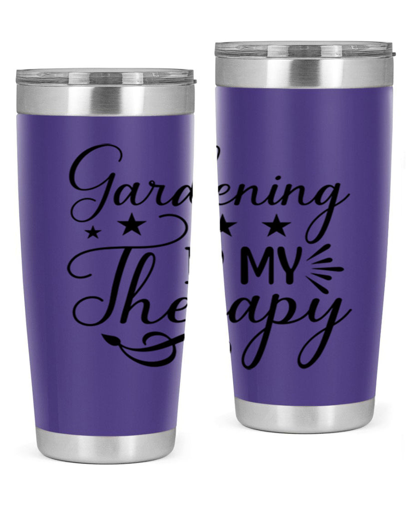 Gardening is My Therapy 145#- spring- Tumbler