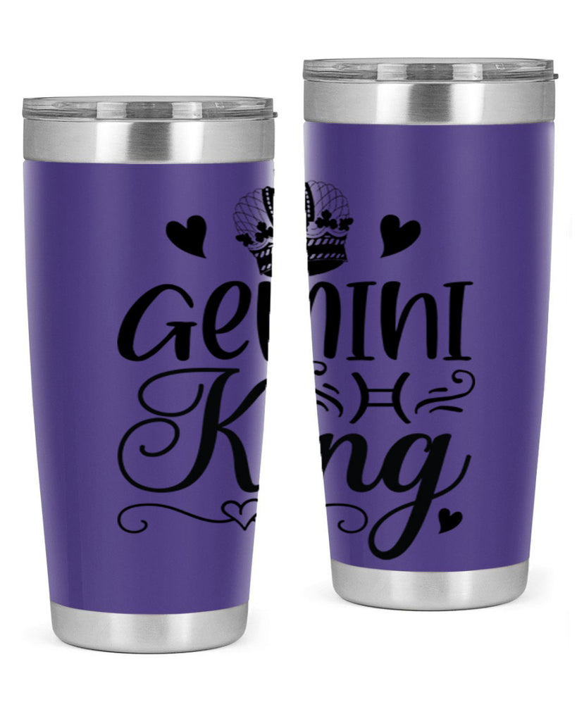 Gemini king 228#- zodiac- Tumbler