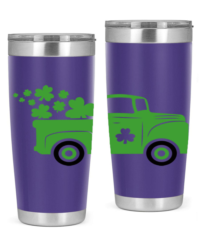 Green Truck Style 97#- St Patricks Day- Tumbler