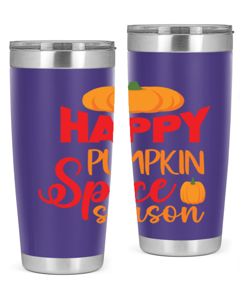 HappyPumpkinSpiceSeason 259#- fall- Tumbler