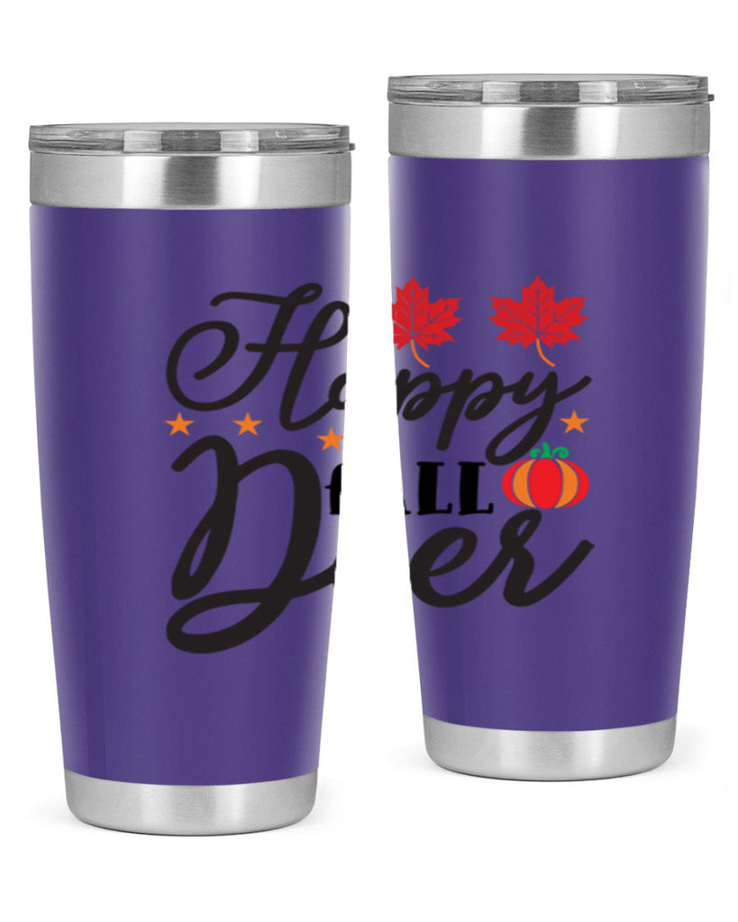 Happyfalldeer 254#- fall- Tumbler