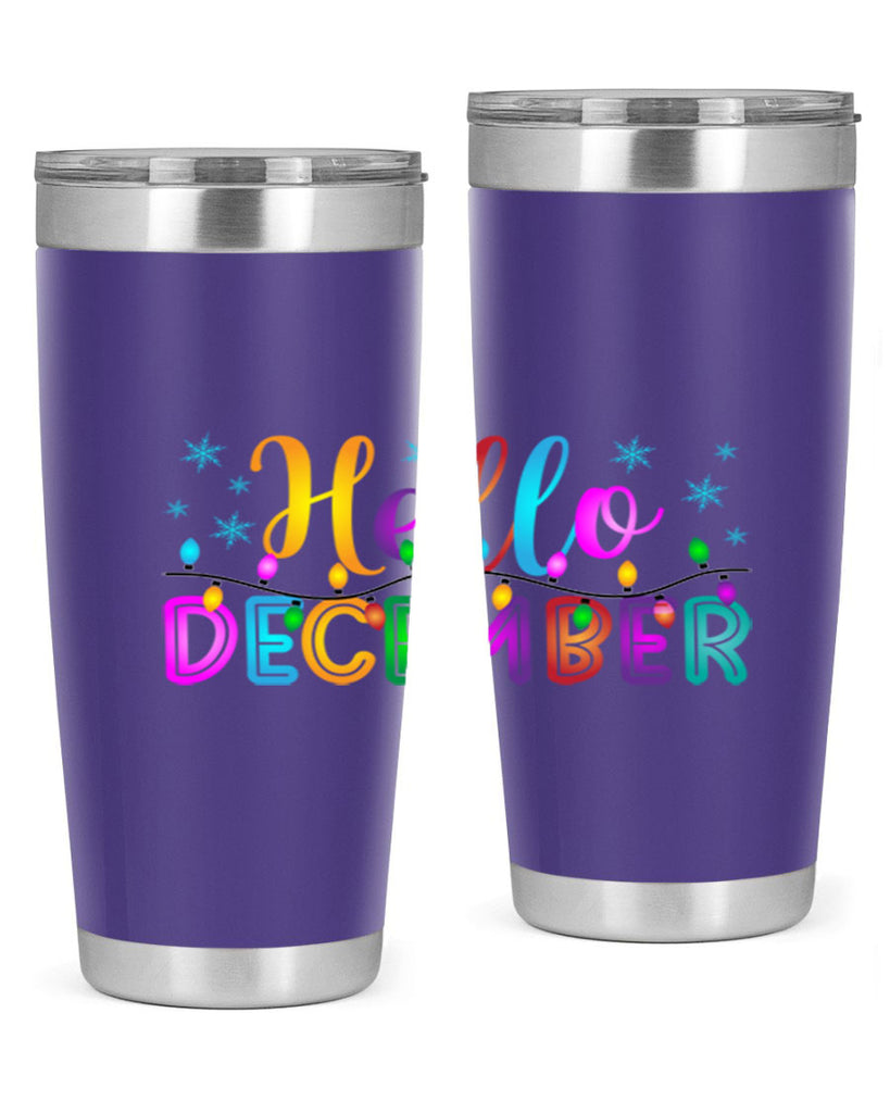 Hello December Winter 177#- winter- Tumbler