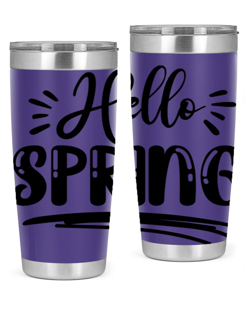Hello Spring  229#- spring- Tumbler