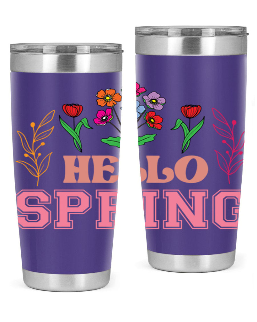 Hello Spring  234#- spring- Tumbler