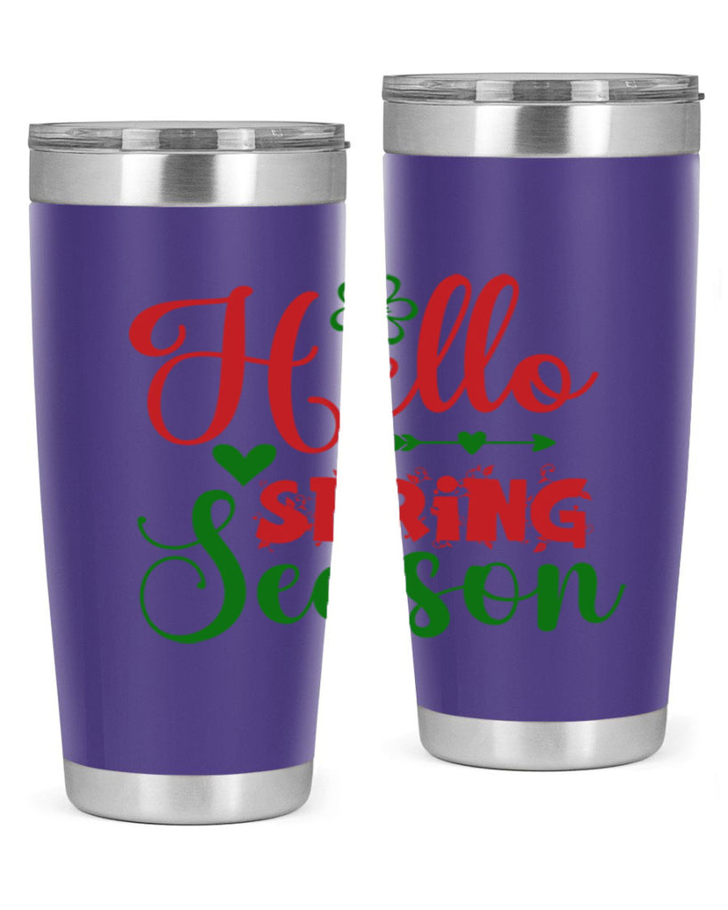 Hello Spring Season 224#- spring- Tumbler
