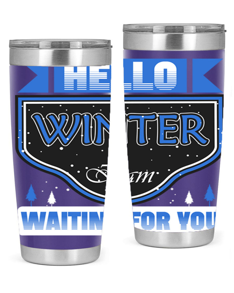 Hello Winter 164#- winter- Tumbler