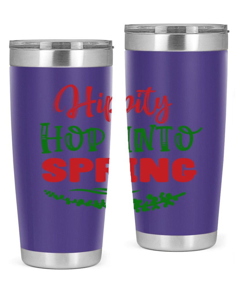 Hippity Hop into Spring 239#- spring- Tumbler