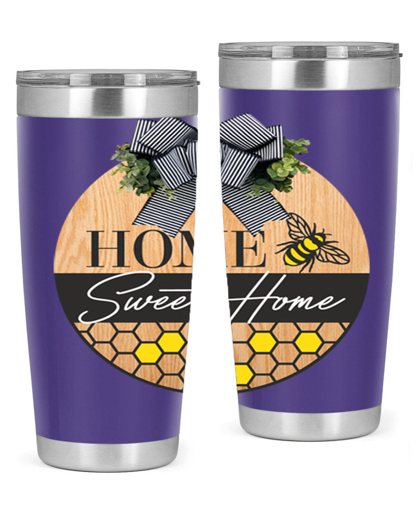 Home Sweet home bee and hive Mockup241#- spring- Tumbler