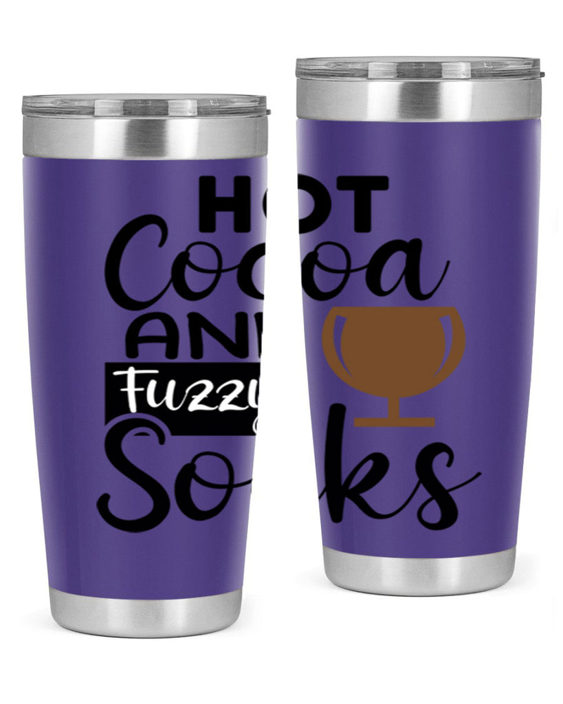 Hot Cocoa And Fuzzy Socks 218#- winter- Tumbler