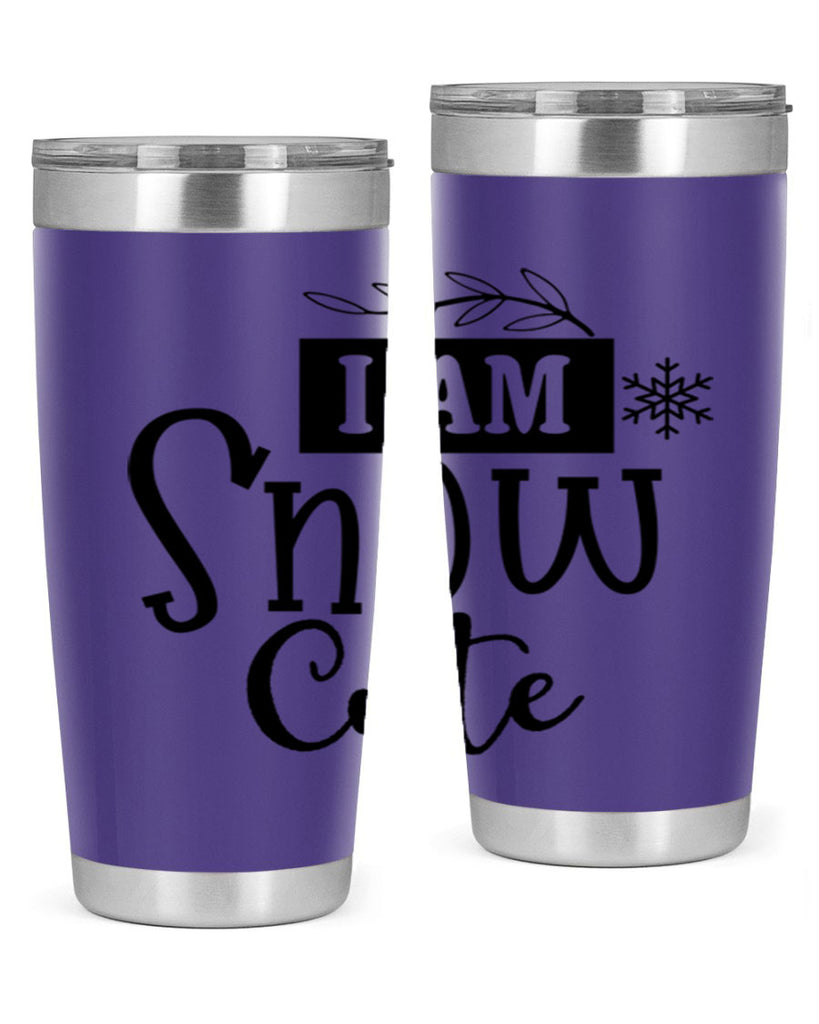 I Am Snow Cute 220#- winter- Tumbler
