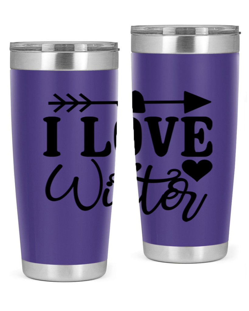 I Love Winter 227#- winter- Tumbler