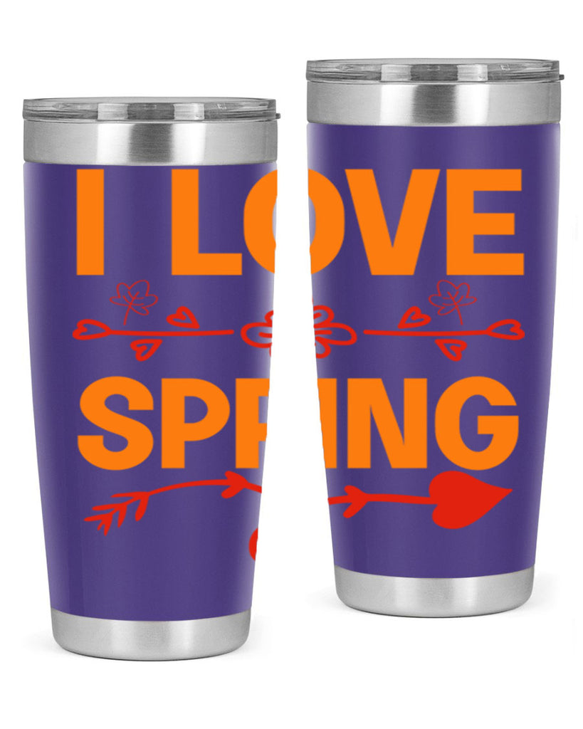 I love spring 271#- spring- Tumbler