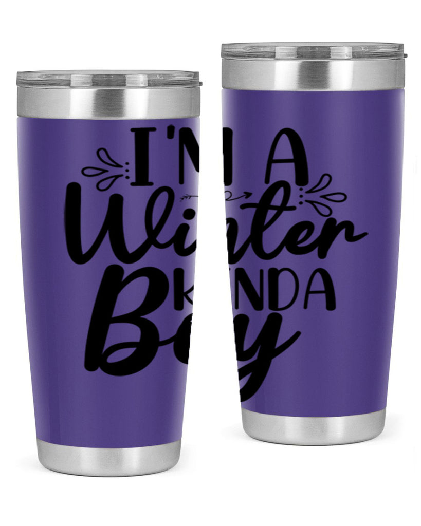 Im A Winter Kinda Boy 238#- winter- Tumbler