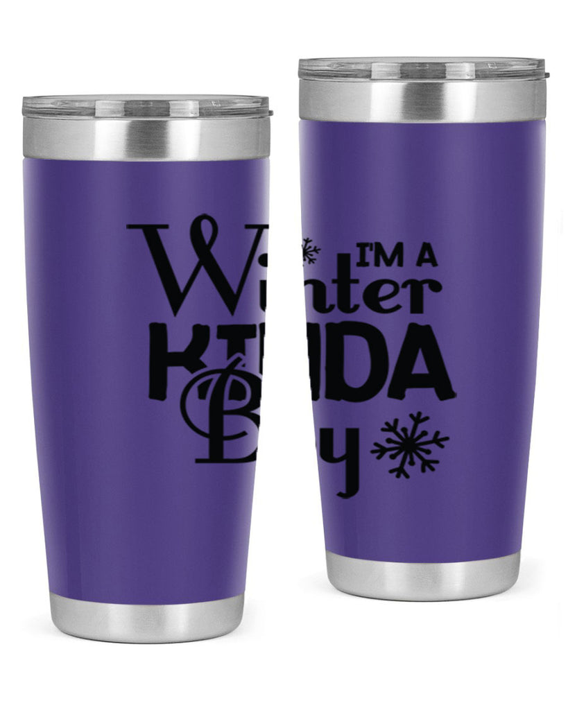 Im a Winter Kinda Boy 237#- winter- Tumbler