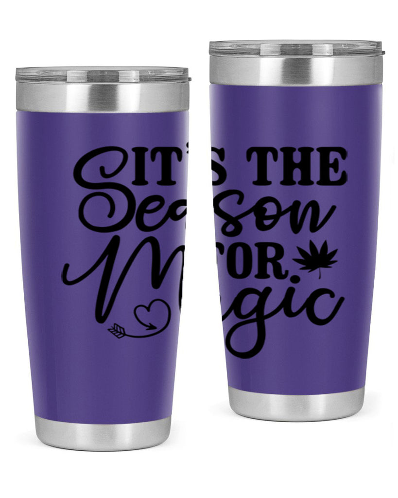 Its The Season For Magic 259#- winter- Tumbler