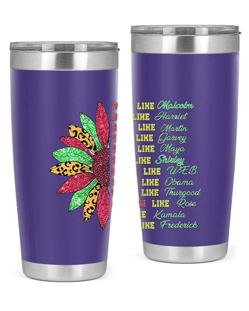 Juneteenth Sunflower Design 17#- Juneteenth- tumbler