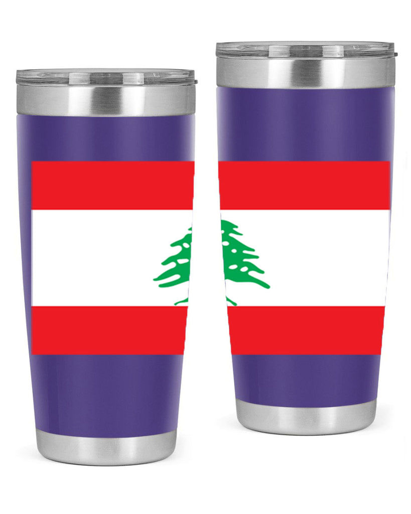 Lebanon 103#- world flags- Tumbler