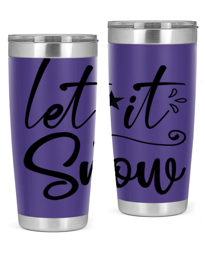 Let it snow 292#- winter- Tumbler