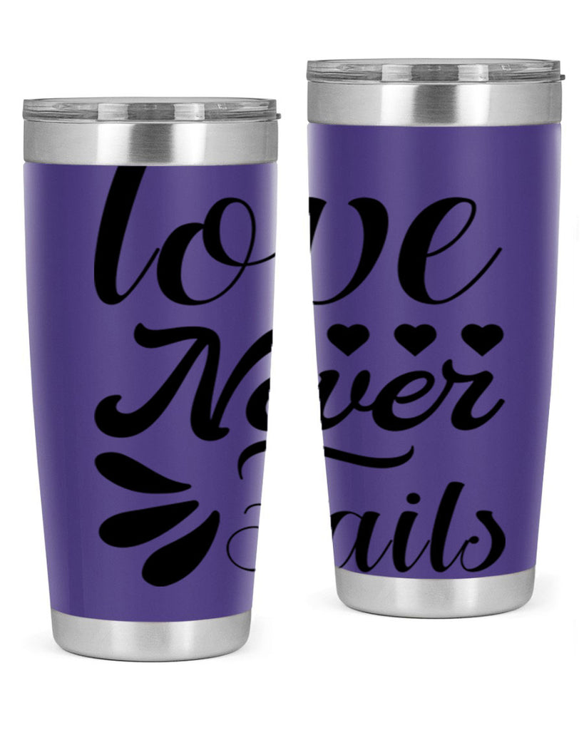 Love Never Fails 316#- winter- Tumbler