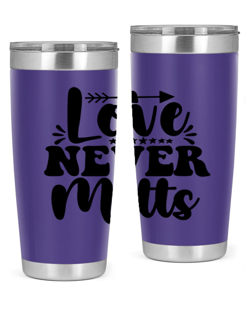 Love Never Melts 310#- winter- Tumbler