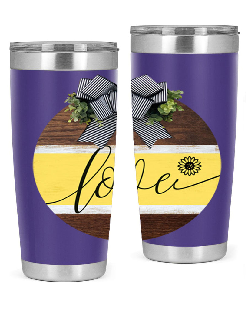 Love and daisy Mockup326#- spring- Tumbler