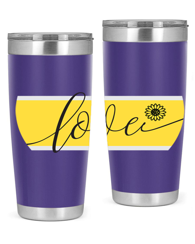 Love and daisy327#- spring- Tumbler