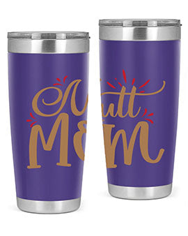 Mutt Mom Style 69#- dog- Tumbler