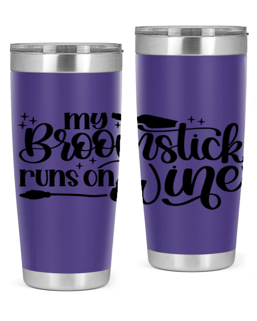 My Broomstick Runs On Wine Style 34#- make up- Tumbler