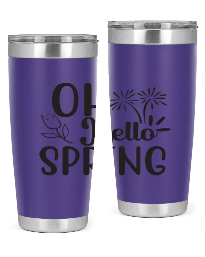Oh hello spring 358#- spring- Tumbler
