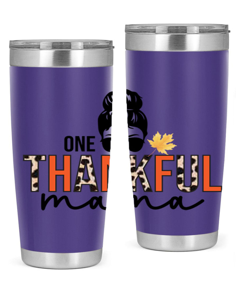 One thankful mama 463#- fall- Tumbler